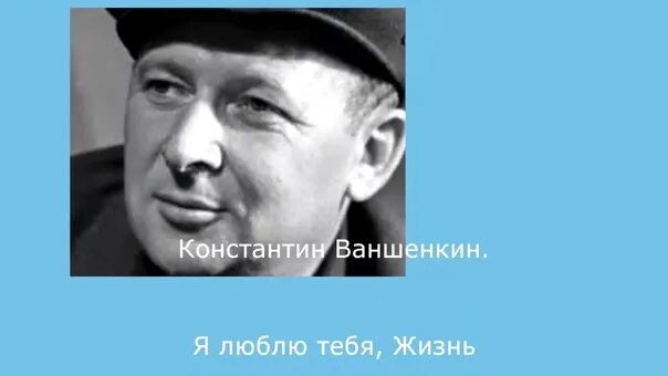 Я люблю тебя жизнь исполнители. Константин ваншенкин я люблю тебя жизнь. константин ваншенкин алеша. женька ваншенкин. константин ваншенкин портрет.
