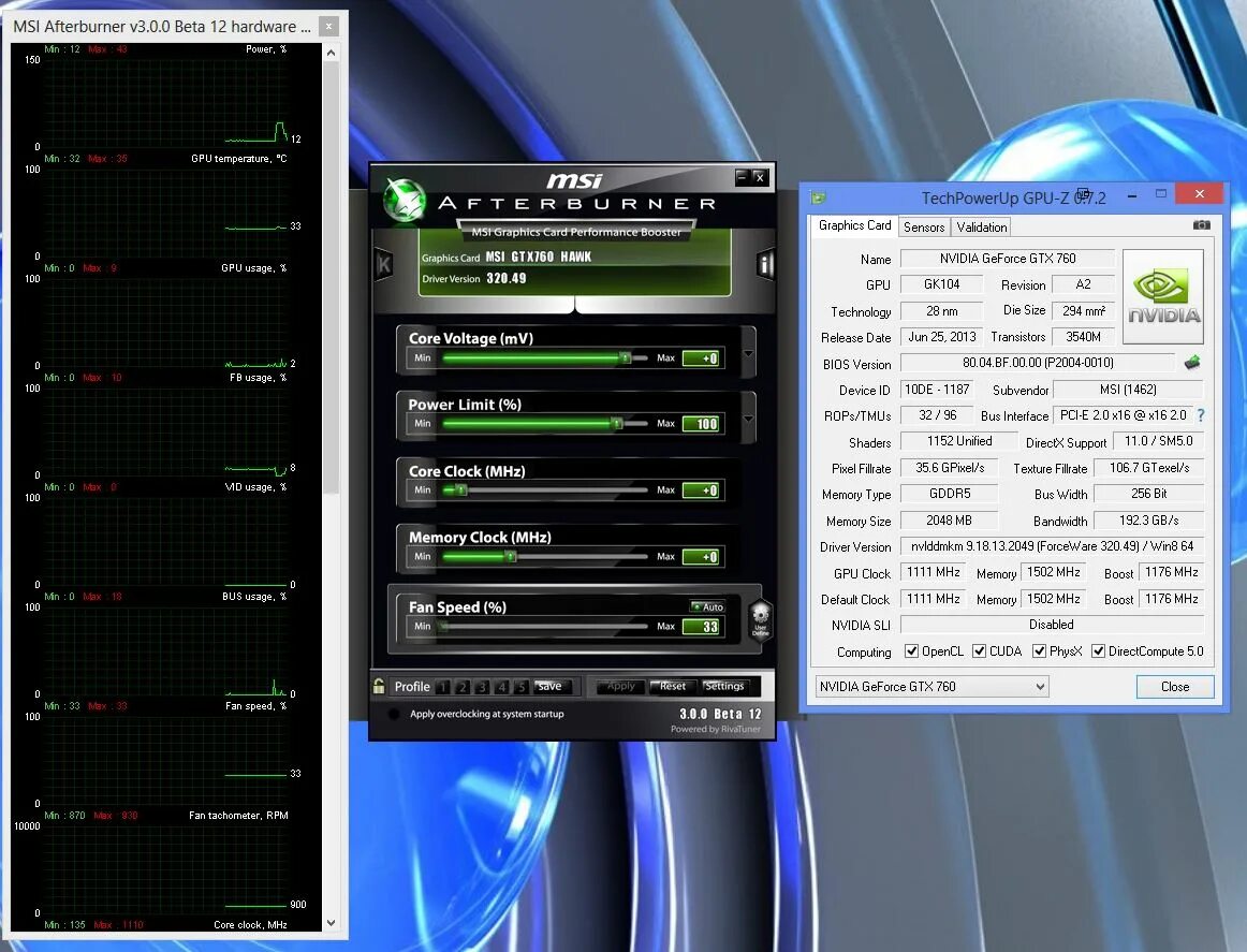 RIVATUNER. MSI Afterburner Zero Frozr. RIVATUNER 2.24C. NVIDIA GEFORCE GTX 760 Hawk характеристики.