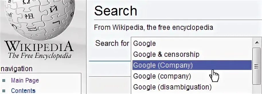 Wiki searched