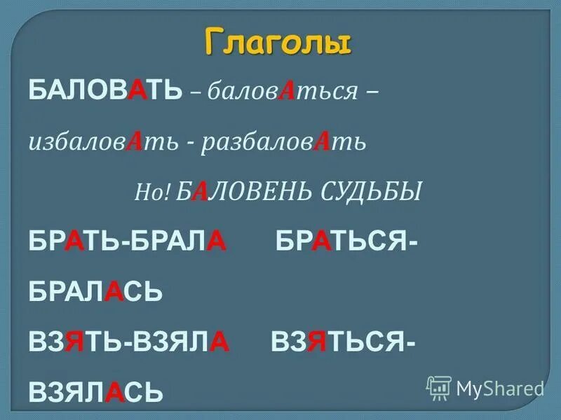 Ударный гласный звук в слове занятый. Ударение в слове баловаться.