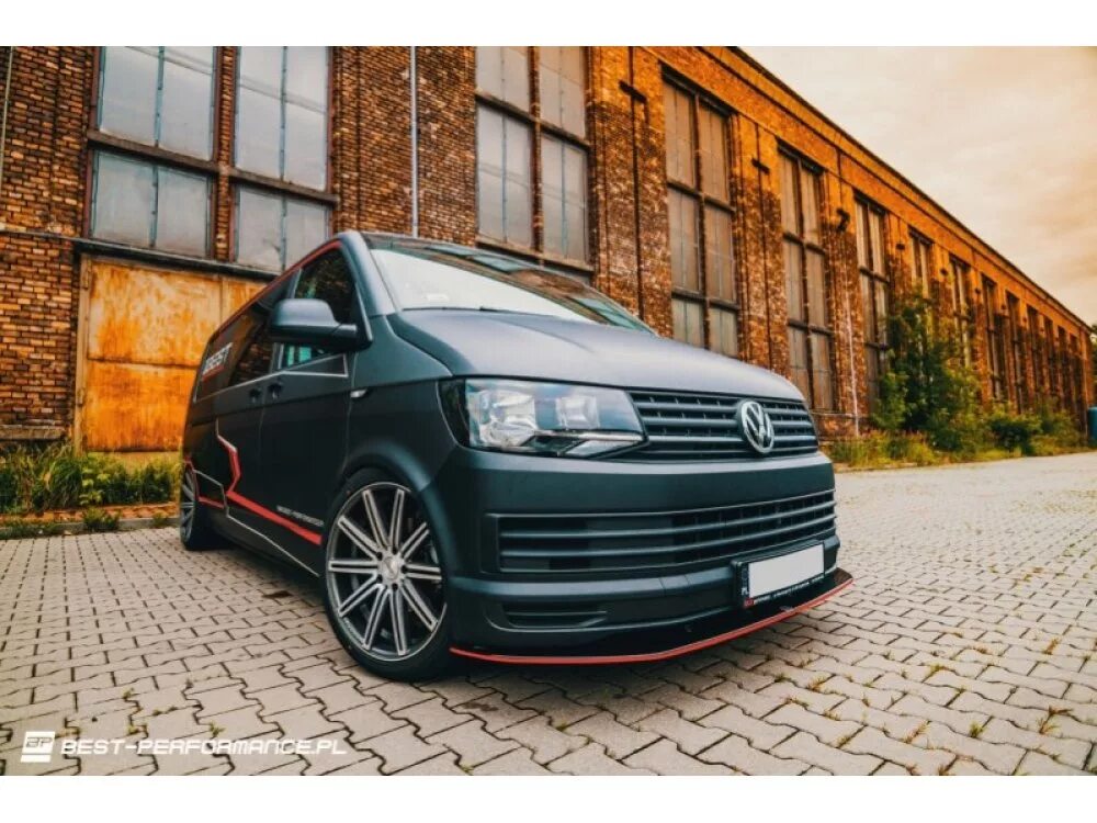 Фольксваген т5 накладки. Сплиттер VW t6. VW Transporter t6 Tuning. VW t6 ABT. VW t6 Tuning Doca.