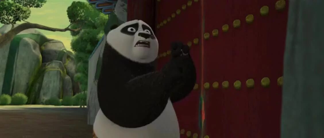 Lets me open the door