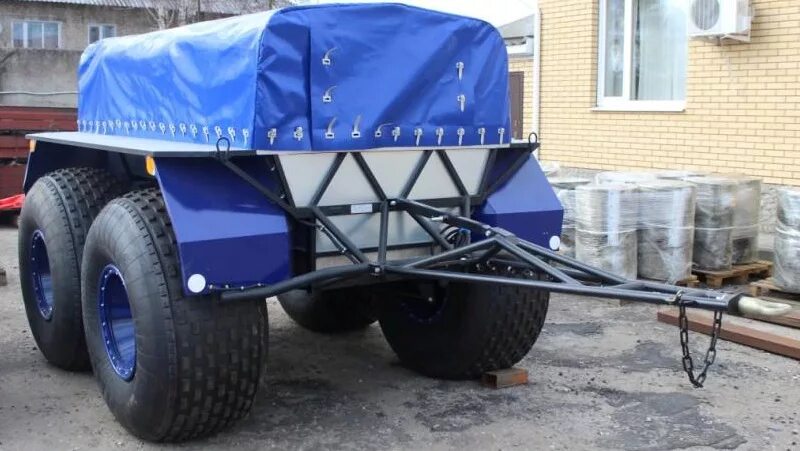 Прицеп на шинах низкого давления. Прицеп на шинах низкого давления