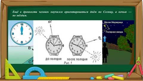 География 5 класс тесты ориентирование на местности