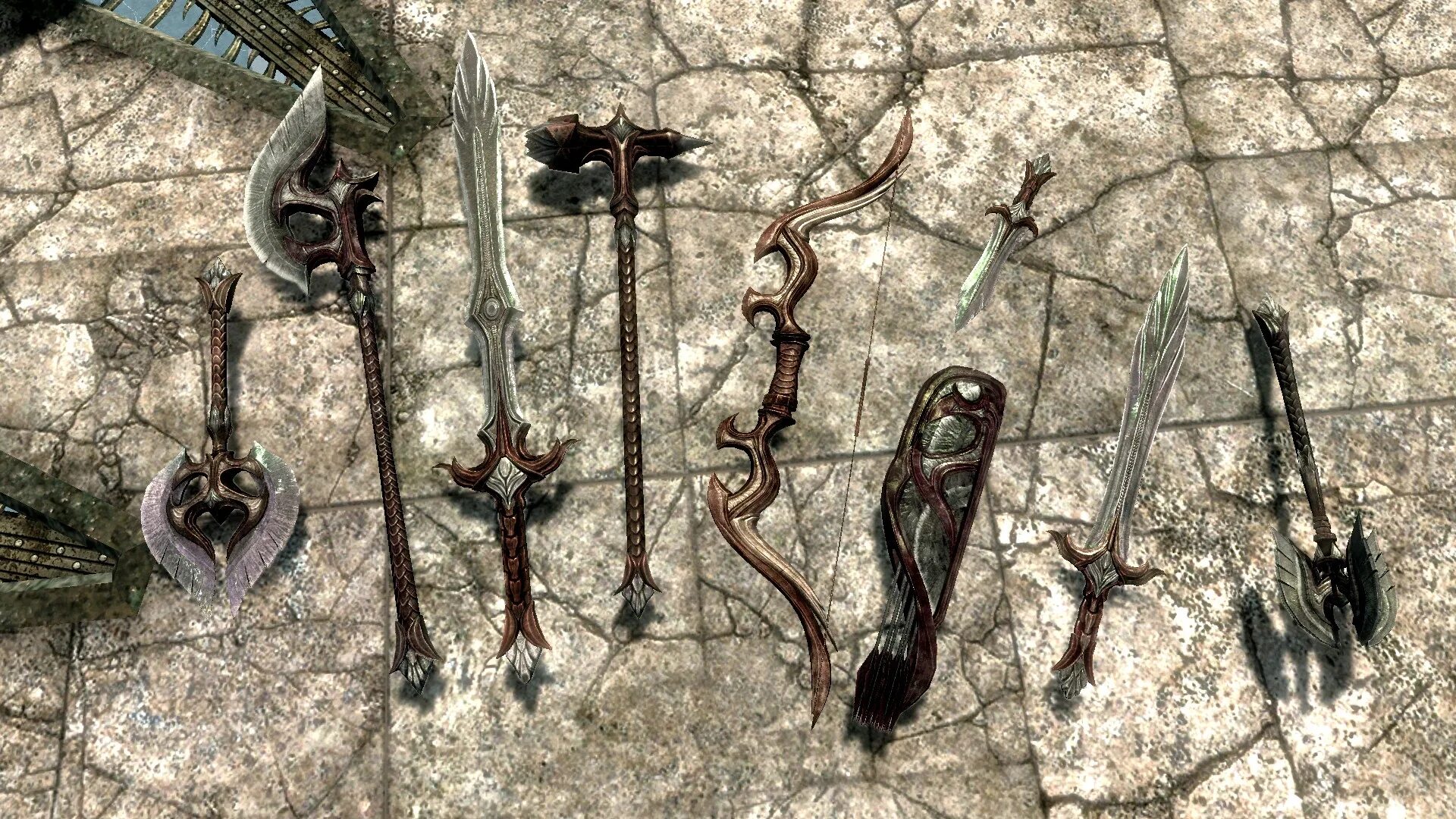 Weapon entities