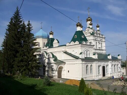Panorama: Lyuteransky Khram Svyataya Troitsa, protestant church, Russia, Moscow,