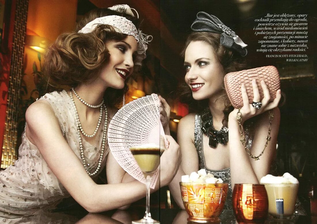 Retro glamour