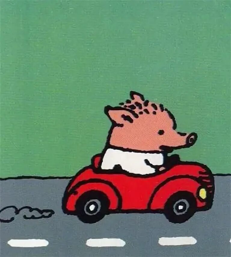 Свинья едет. Поросенок на велосипеде. Свинка в машине. Пора валить поросенок петр. Свинья в тачке.