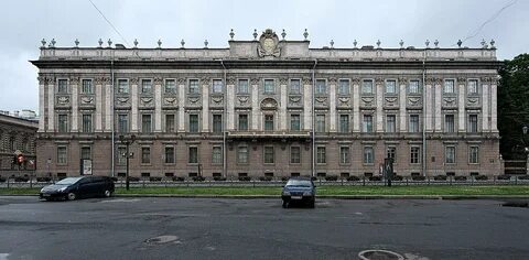 Мраморный дворец на карте