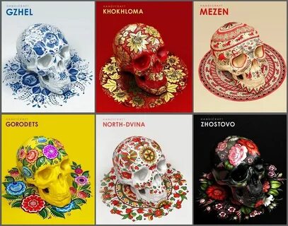 Промыслы гжель хохлома