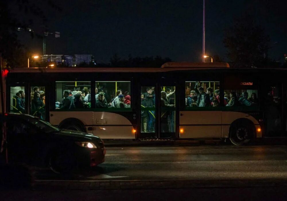 Вечерние автобусы