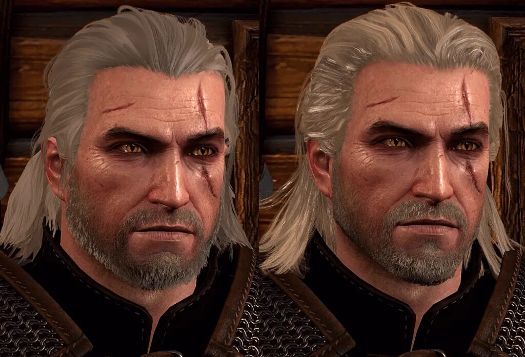 Ведьмак 3 отличие. Геральт hairworks. nvidia hairworks. ведьмак nvidia hairworks. nvidia hairworks что это ведьмак 3.