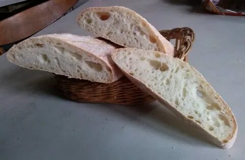 Чиабатта на закваске