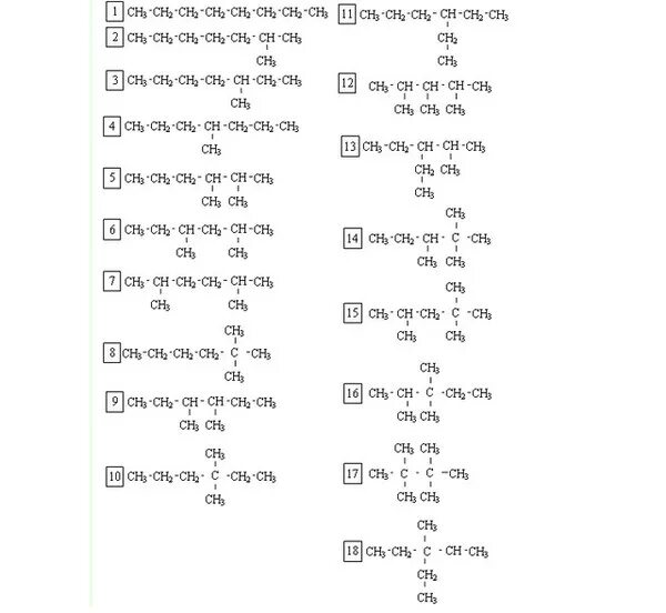 Структурные формулы изомеров октана. Формулы изомеров октана c8h18. С8н18 изомеры структурные формулы. Формулы изомеров октана.