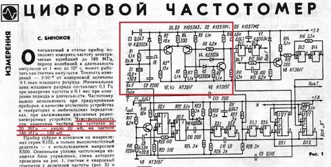 Радиоприемник работает на частоте