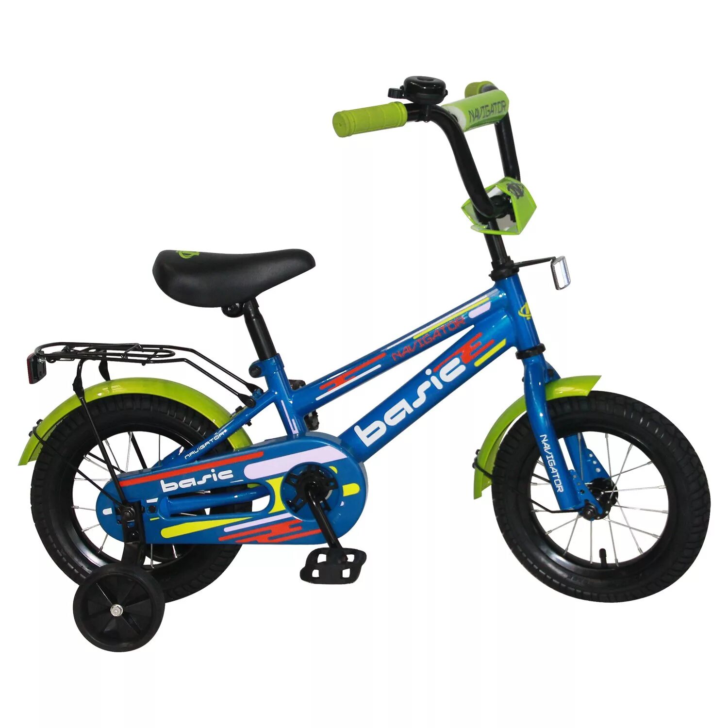 Велосипед 12 дюймов на какой. Детский велосипед Basic Navigator 12. Велосипед навигатор Basic 12дюймов. Велосипед навигатор Басик 14 дюймов. Велосипед навигатор Басик детский 12.