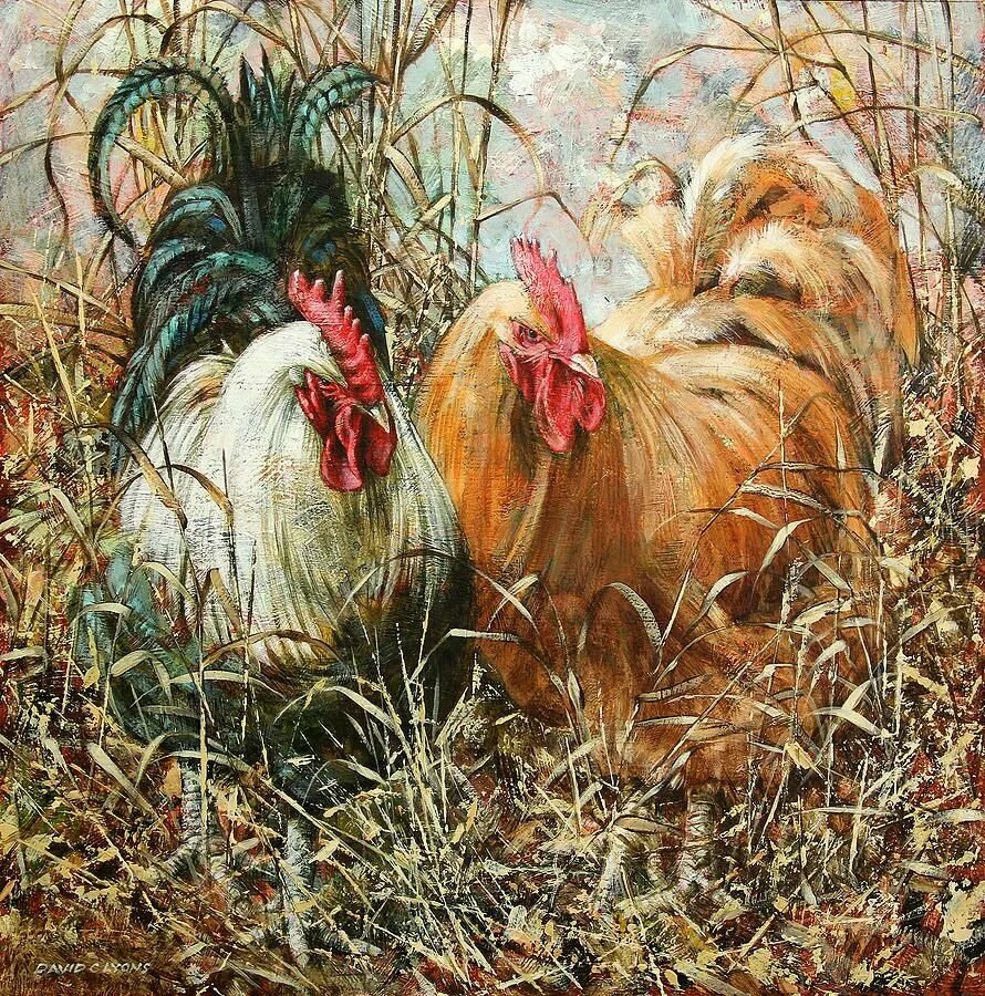 Картины с курами