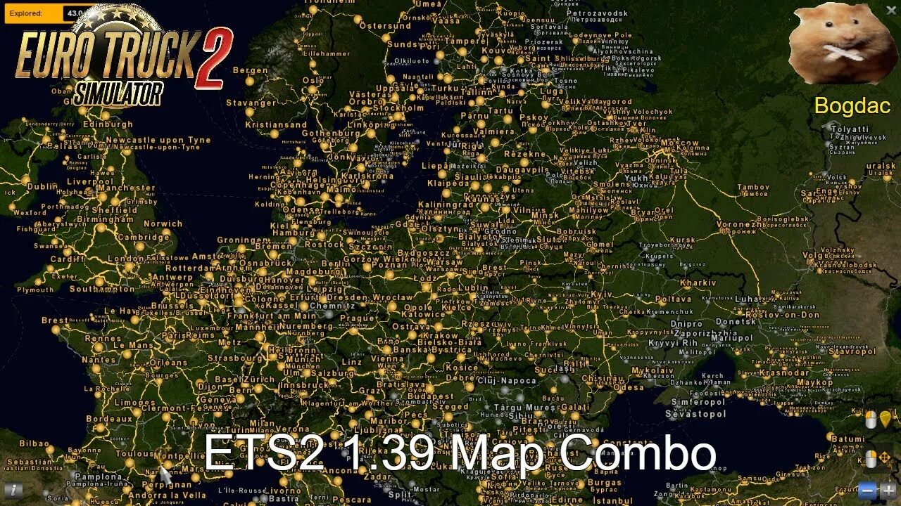 Euro Truck Simulator 2 карта. Euro Truck Simulator 2 PROMODS Map. ETS 2 PROMODS карта. Карта промодс для етс 2.
