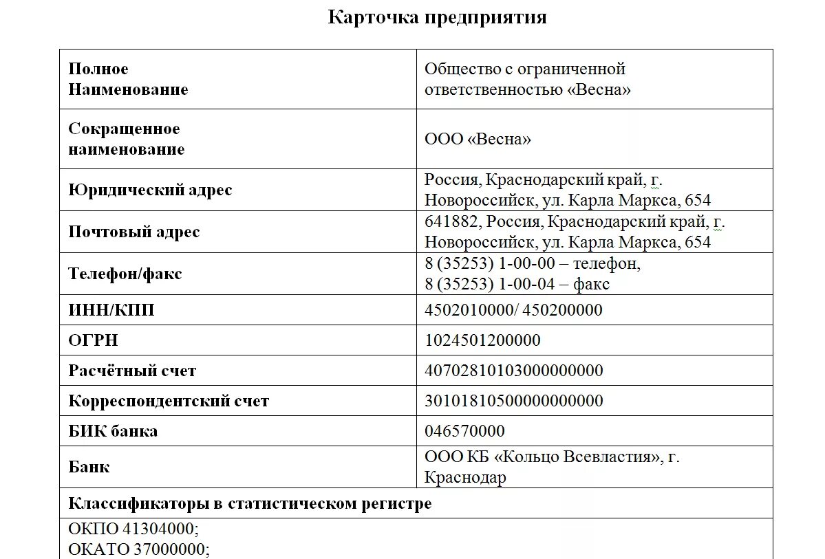 Карточка предприятия образец для ООО 2021. Карточка предприятия ИП образец 2021. Образец заполнения карточки предприятия ИП. Бланк карточка предприятия ИП образец заполнения. Реквизиты государственное бюджетное учреждение