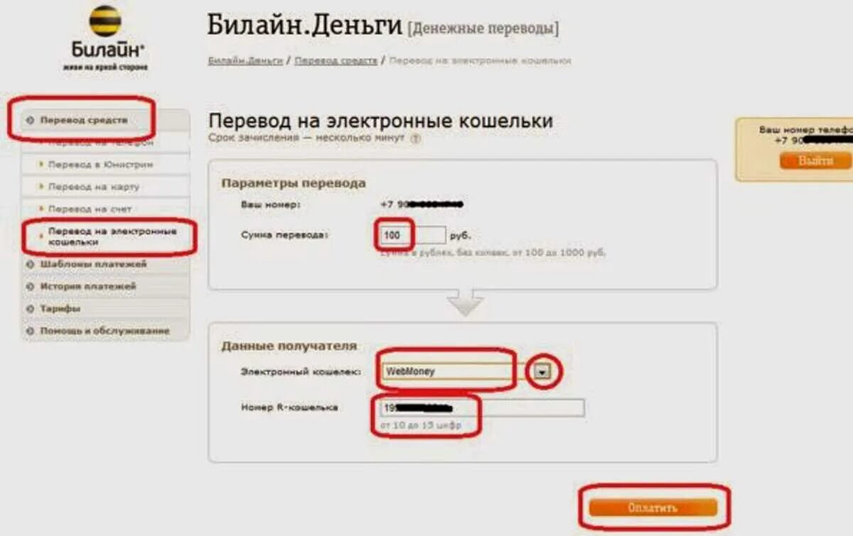 Как снять деньги с симки. Номер кошелька билайн. возврат денег с телефона на карту. электронные деньги билайн. а деньги на счету билайн.