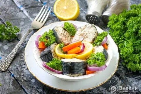 Скумбрия отварная