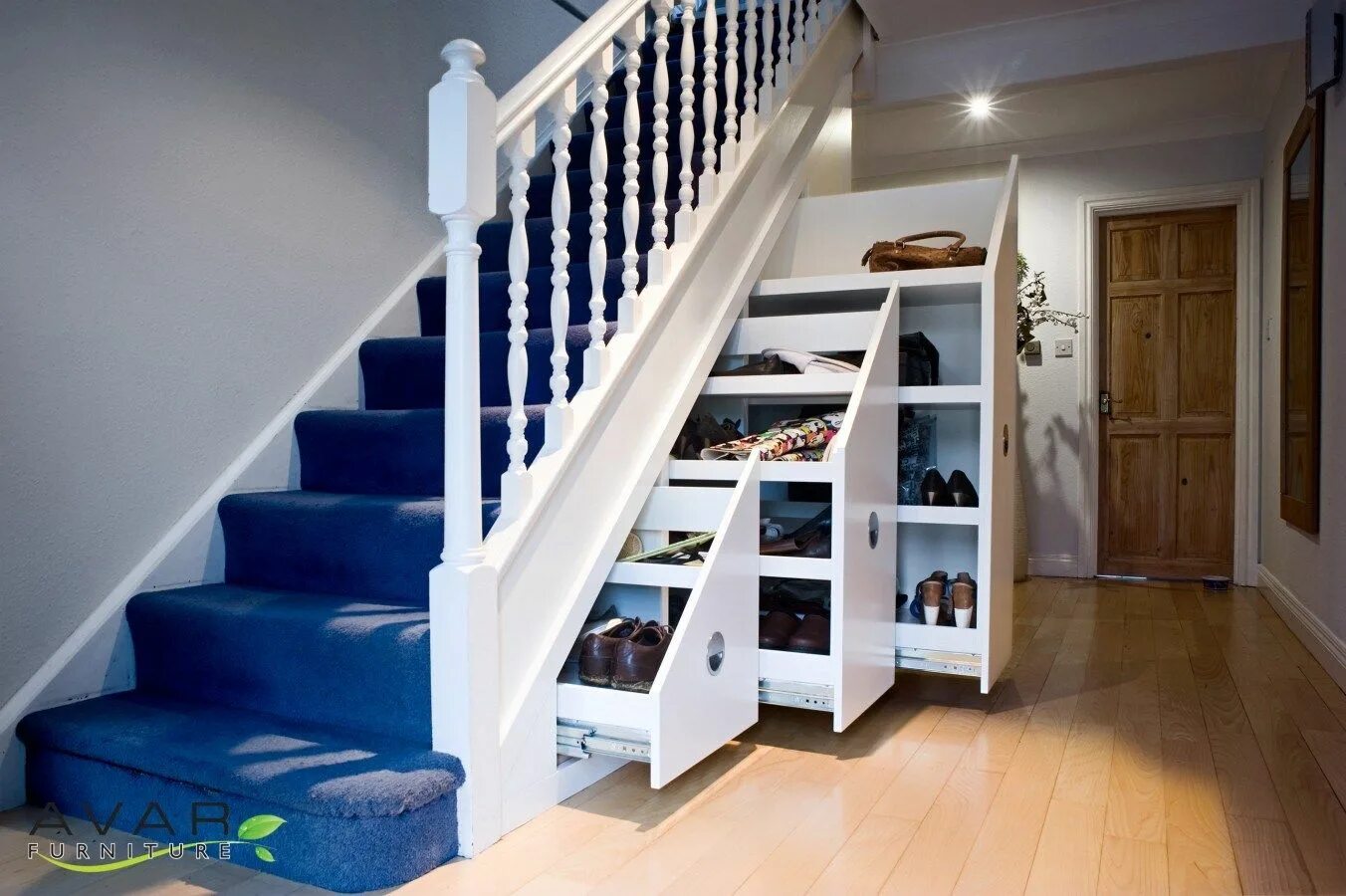 31+ Best Under Stair Storage Ideas That You’ll Adore Staircase storage, Farmhous