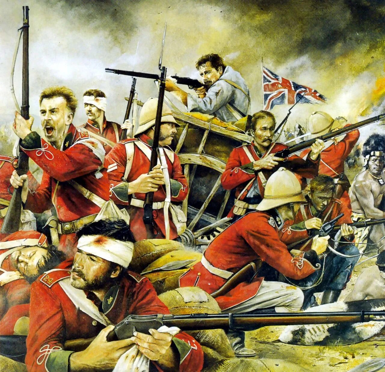 Сражение у Роркс-дрифт 1879. Оборона Роркс дрифт. Зулусы 1879. Rorkes drift