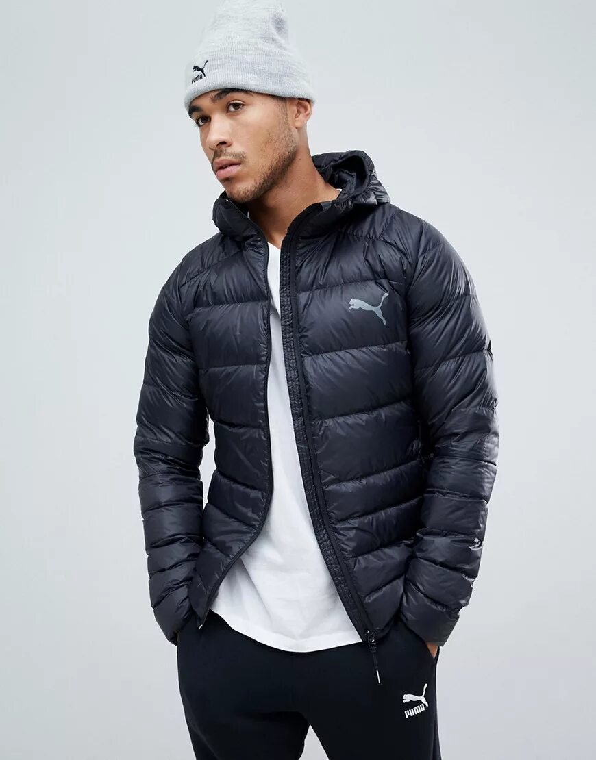 Пума Jacket. Пуховик Puma Puffer down Jackets Black. Puma Puffer Jacket men. Куртка Puma better Sportswear Hooded Puffer. Куртки мужские капюшон черный