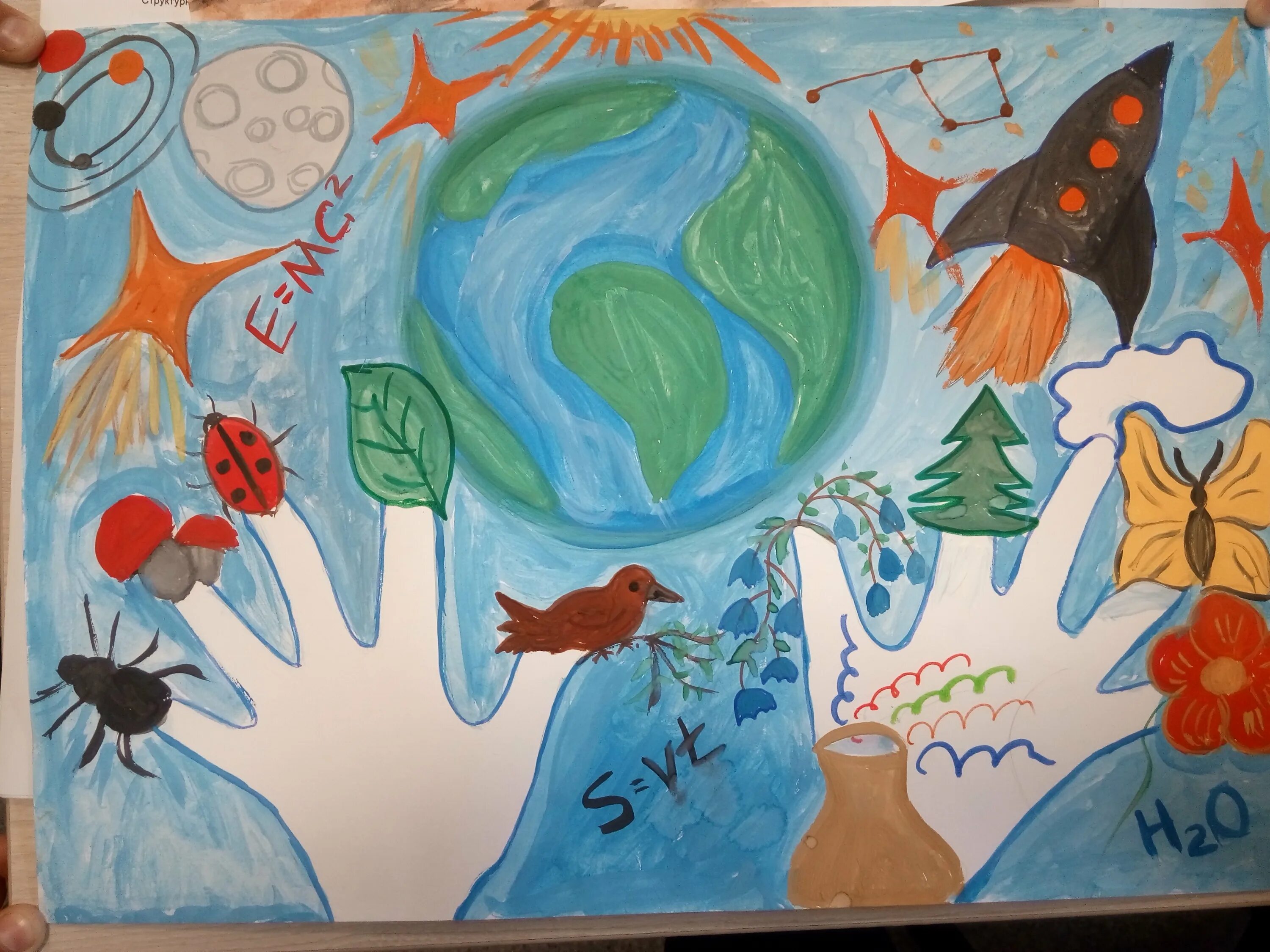 Детские фантастические рисунки. Трубы в нашем мире рисунок. Энергетика для детей. Планета глазами детей. Рисунок чистая планета.