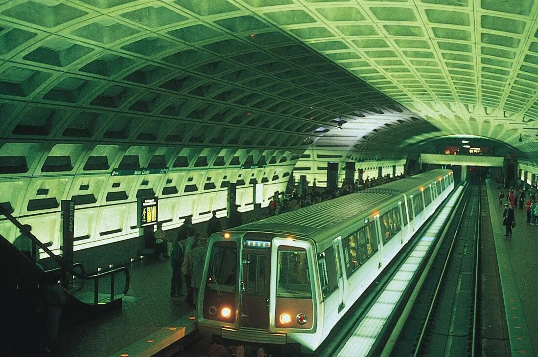 The metro system of a