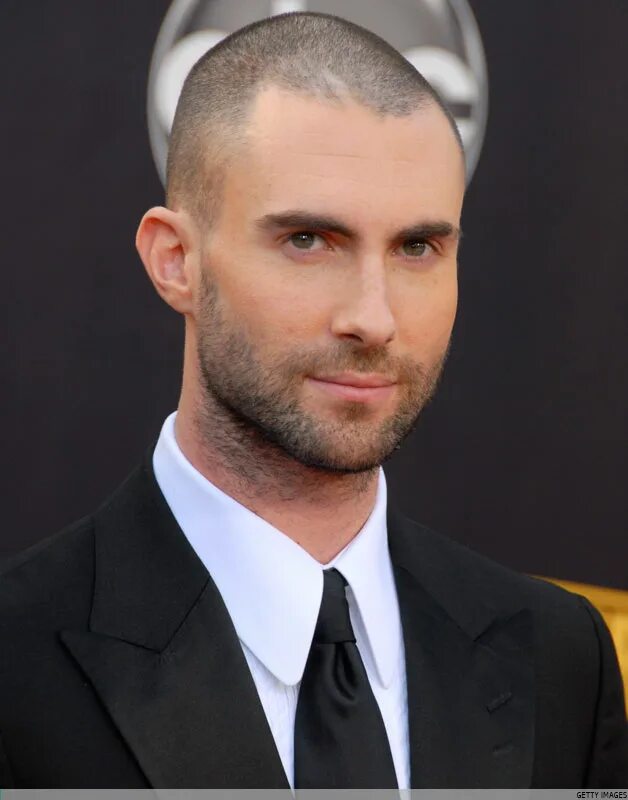 Волос лысый мужчина. Adam Levine Buzzcut. Adam Levine короткая стрижка. Adam Levine Buzz Cut. Прически для лысеющих мужчин.