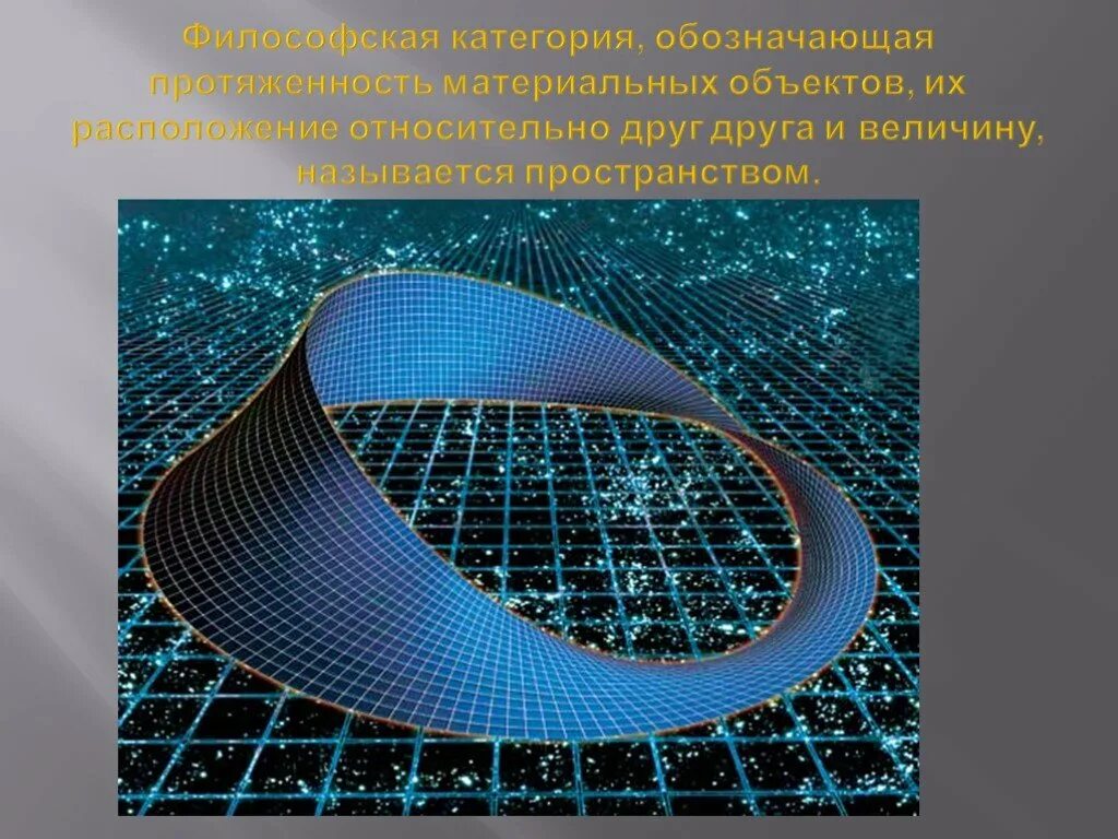Пространства дата