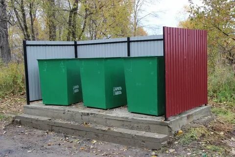 Площадка под контейнер