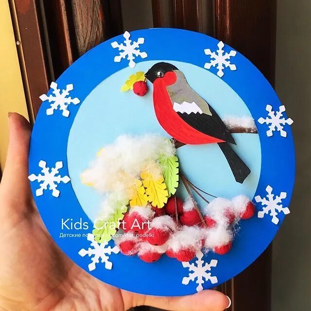 Мастер класс для детей зима