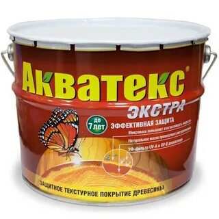 Покрытие для древесины акватекс