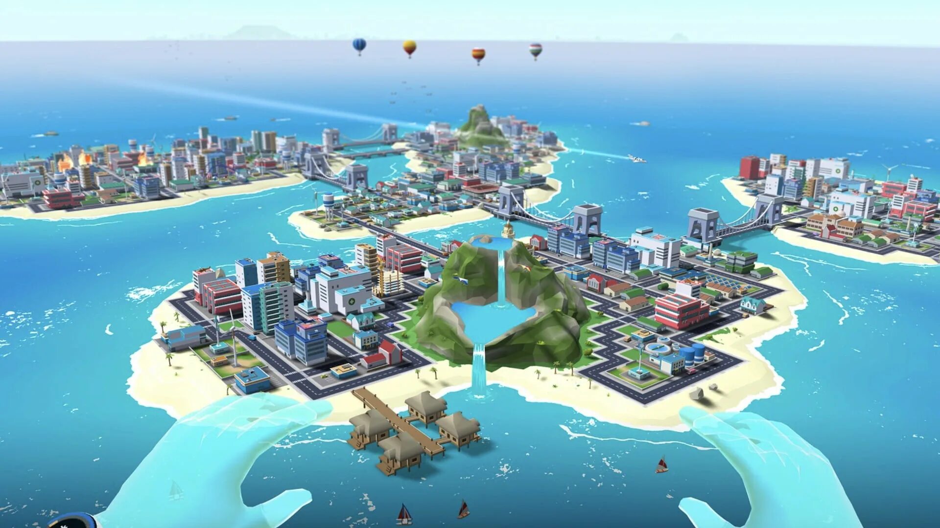 Vr город. VR City игра. Little City. Cities VR Quest 2.