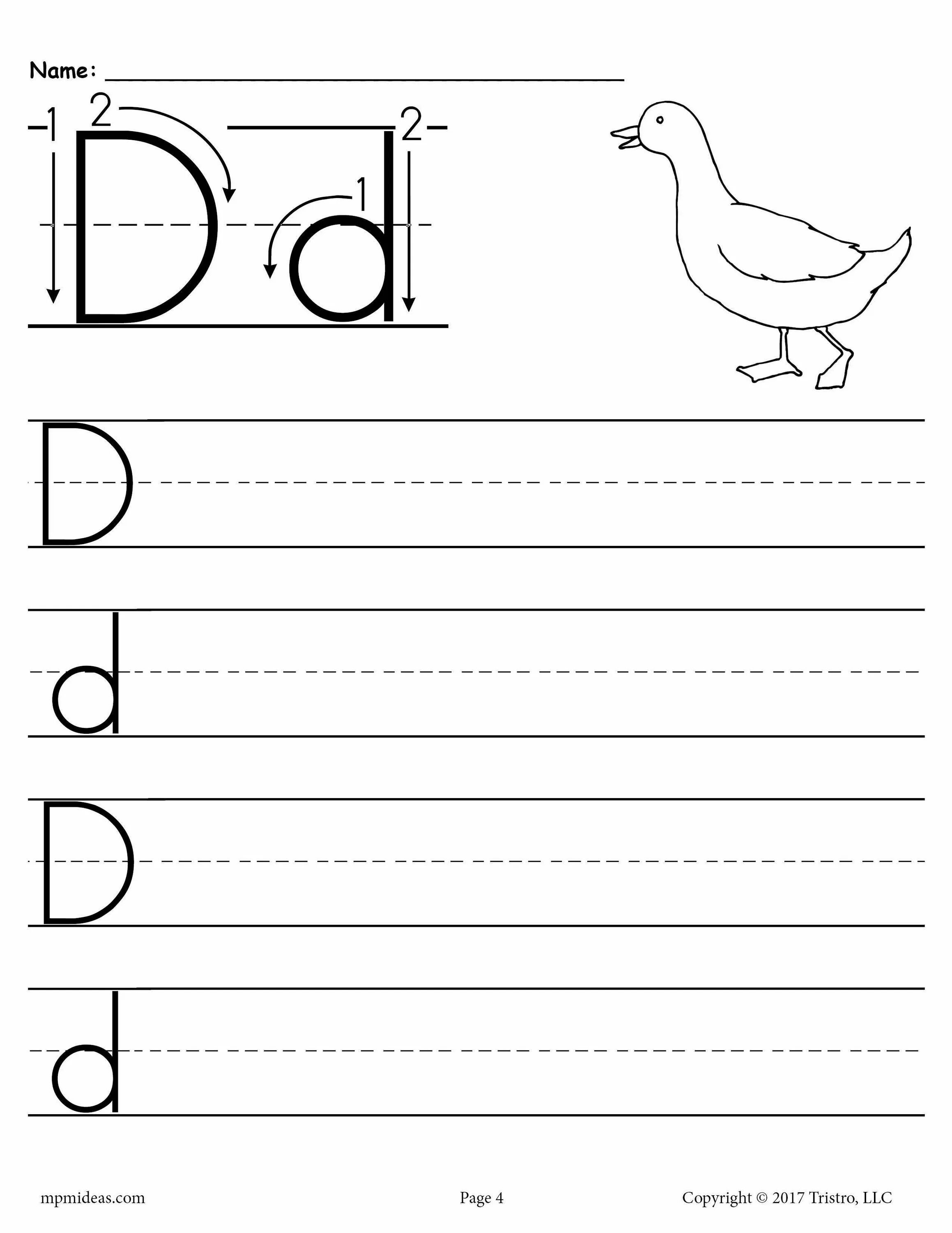 D write