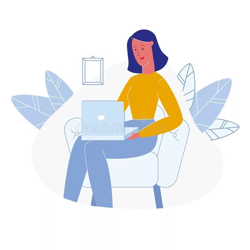 Логотип удаленной работы. Девушка за ноутбуком на море. Удаленная работа вектор. Удаленка рисунок. Удаленная работа фриланс.