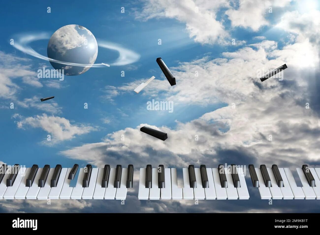 Piano in the sky