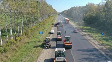 Ремонт дороги м 7