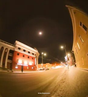 Петрозаводск ночью