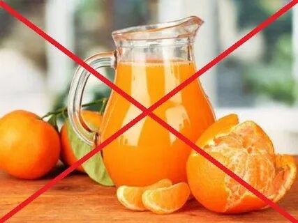 При подагре можно есть мандарины и апельсины