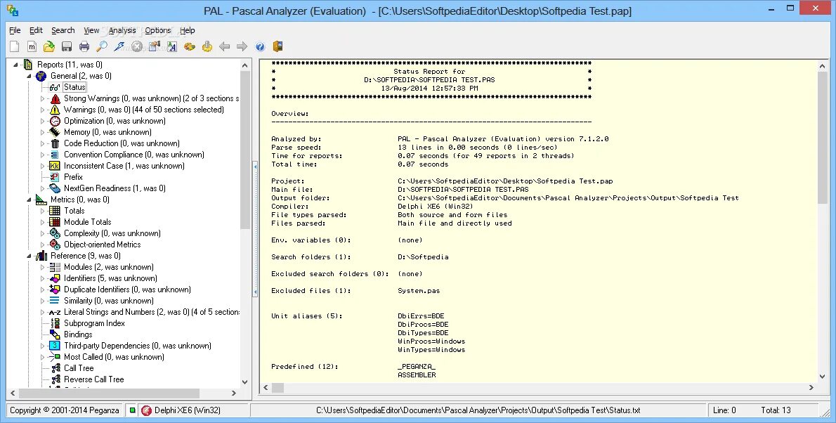 Code analyzer