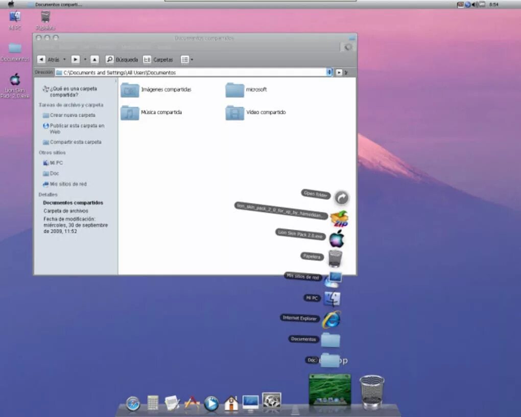 Xp 365b mac os. Mac os 10.7.5. мак ос скин пак для виндовс 7. skinpack mac os x windows download. mac os mountain lion dock.