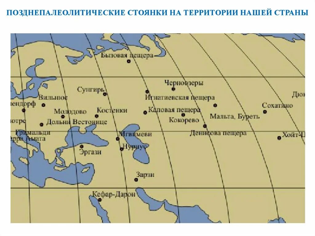 Древний человек на территории современной россии