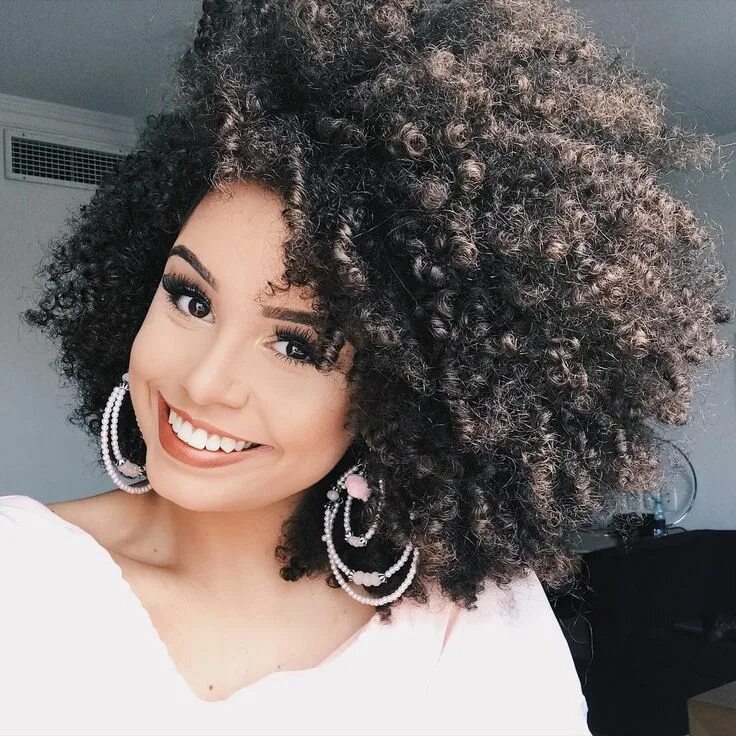 Как снять афро кудри самостоятельно #TeamNatural on Instagram: "Check out @rerefined's fab flat twist out!" Curly ha