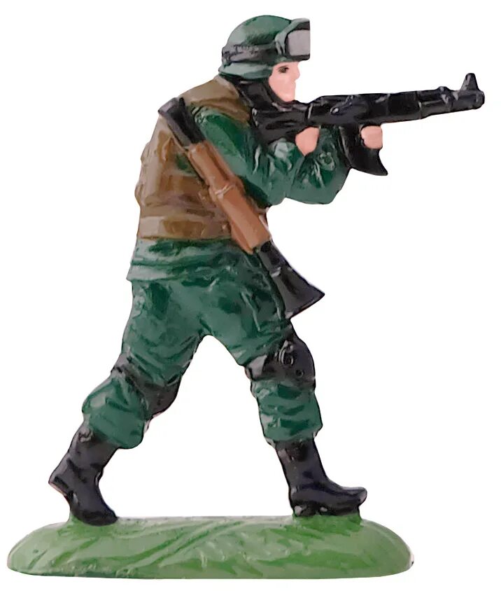 Toy soldier near