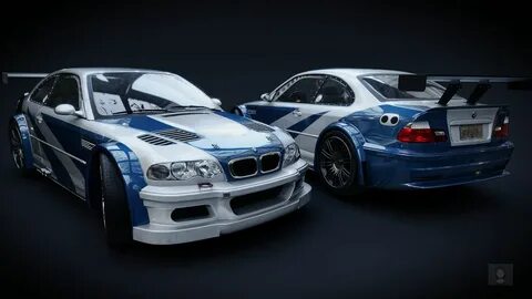 ArtStation - BMW E46 M3 GTR - Need For Speed Most Wanted (2005), Josafá Bat...