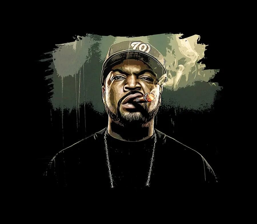 Method man ice cube. Айс Кьюб арт. Айс Кьюб гангста. Ice Cube Постер. Арт Ice Cube Dr Dre.