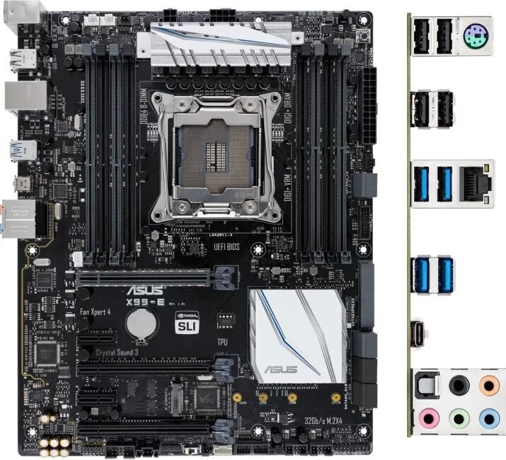 Материнская плата x99 lga 2011 v4